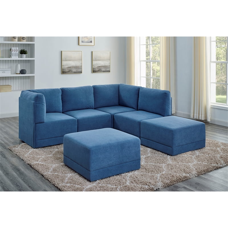 Leyla 5 piece modular sectional online