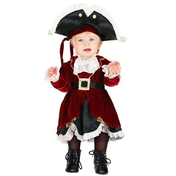 Infant Pirate Captain Dress Costume