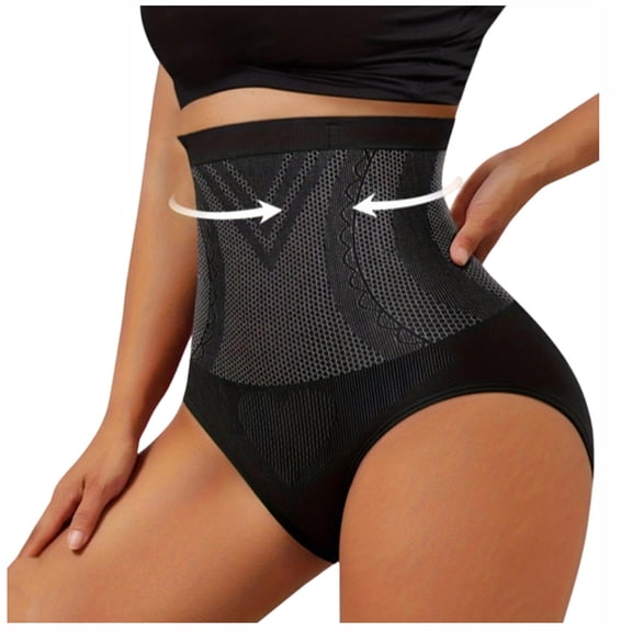 Cmfcve Women's Body Shaper Shorts Tummy Control Butt Lift Shapewear Underwear High Waisted Shaping Briefs
