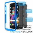 thumbnail image 4 of Galaxy Note 8 / S9 Plus / S9 Cases Cover, Galaxy S9 Holster Belt, Heavy Duty Protection Full-body Rugged with Kickstand + Holster Belt Clip Carrying Armor Case Shell, 4 of 6