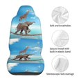 thumbnail image 5 of Sikiie Elephant Giraffe Car Seat Protector 2 Pack Car Seat Cushion Mat, Car Seat Covers for SUV, Truck, Van, 5 of 7