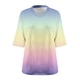 thumbnail image 5 of Xuyuer Women's Fashion Daily Style Printed V-neck 3/4 Sleeve T-shirt Large Size Loose Top, 5 of 5