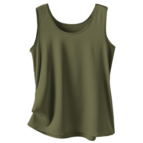Tank Tops for Women Satin Suspender Base Vests for Summer