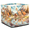 Multicolor 3, variant on CURLYOOT Dinosaur Cube Storage Bin, 13 x 13 x 13 Storage Cube Bins for Organizing, Monster Truck Fabric Foldable Baskets with Handles for Closet, Shelves, Clothes