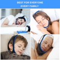 thumbnail image 2 of Triangular Anti-snoring Belt Face-lifting Anti-snoring Headband Sleep Aid, 2 of 5