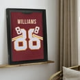 thumbnail image 5 of Americanflat 23x31 Shadow Box Frame with Plexiglass Jersey Display Case Lockable Hanger All Star - Black, 5 of 7