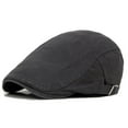 thumbnail image 2 of Newsboy Hats for Men Flat Cap Cotton Adjustable Breathable Irish Cabbie Ivy Driving Gatsby Hunting Hat, 2 of 7