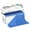 Blue, variant on Jhdzdhy 54" X 100ft Plastic Table Cover Roll Disposable Tablecloth with Slide Cutter for Parties,Black