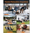 thumbnail image 3 of MOPHOTO Oversized Heated Rocking Camping Chair Support 500 lbs,Portable 3 Adjustable Heating Levels,Folding Quick Setup,Compact Storage,Lawn Chair with Side Pockets for Outdoor(Heated), 3 of 7