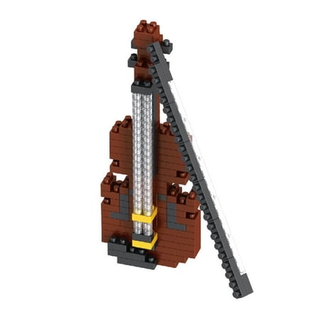 Musical Instrument Building Blocks Music Series ABS Plastic Mini Piano Guitar DIY Assembly Bricks Children Educational Toys