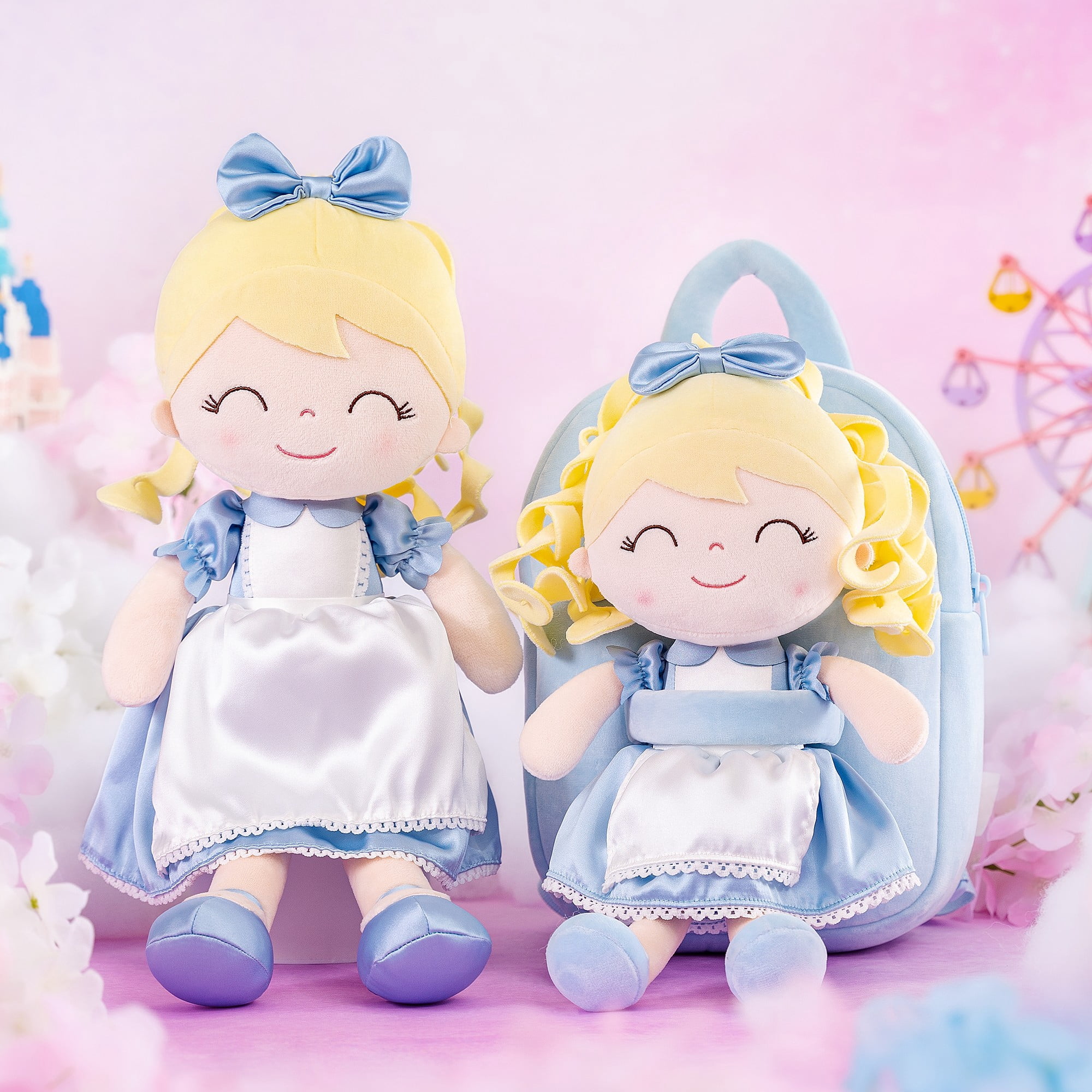 Gloveleya Toddler Gifts Kids Toys Baby Girl Gifts with Pockets Alicia Princess 9inches
