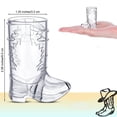 thumbnail image 3 of 16 Piezas Mini Vasos de Bota de Vaquero de Plástico Tazas de Cerveza de Plástico Occidental de 1 Onza Tazas de Bota de Vaquero Reutilizables para Vaquera Vaquera, 3 of 5