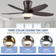 thumbnail image 4 of Ventilador de techo Surtime 36 pulgadas con luz y control remoto, 4 of 7