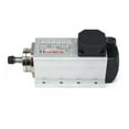 thumbnail image 2 of CNC 1.5KW/2.2W 110/220 Air-Cooled Spindle Kit,Square Air Cooling Spindle Motor + VFD Inverter + 13pcs/Set ER11/ER20 ,Anti-Rust, 2 of 5