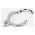 thumbnail image 2 of FANSING Snake Surgical Steel Septum Rings 16 Gauge Septum Jewelry 8mm Septum Hoop 16g Septum Rings, 2 of 3