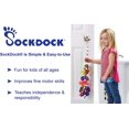 thumbnail image 4 of 2-Pack Sock Laundry Tool & Storage Hanger for Washing Drying & Storing Paired Socks, Clips & Locks, No Sorting or Matching, Foldable Closet Organizer Better Than Mesh Bag,, 4 of 7