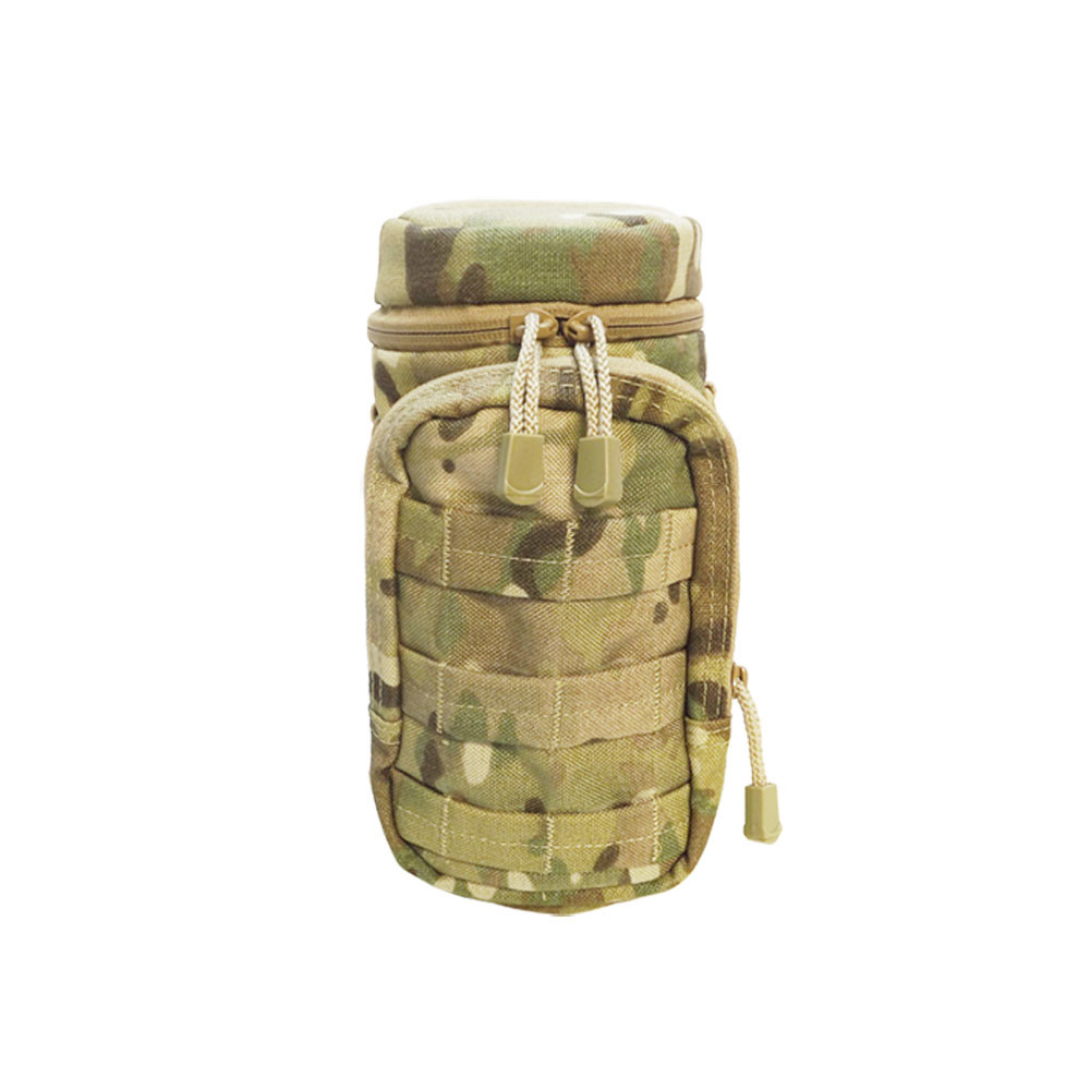 Molle Water Hydration Pouch Carrier Utility Pocket Water Pack Carrier-MULTICAM by