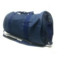 thumbnail image 5 of Casaba Roll Shape 18" Duffle Bag Main Zippered Compartment Carry On Luggage, Royal Blue, 5 of 10