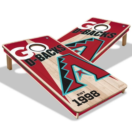 YouTheFan MLB Arizona Diamondbacks 2 x 4 Cornhole Game No Bags
