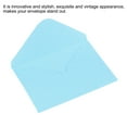 thumbnail image 4 of REGALWOVEN Mini Envelopes, Mini Present Card Business Card Envelope for Greeting Wedding Light Blue, 4 of 6