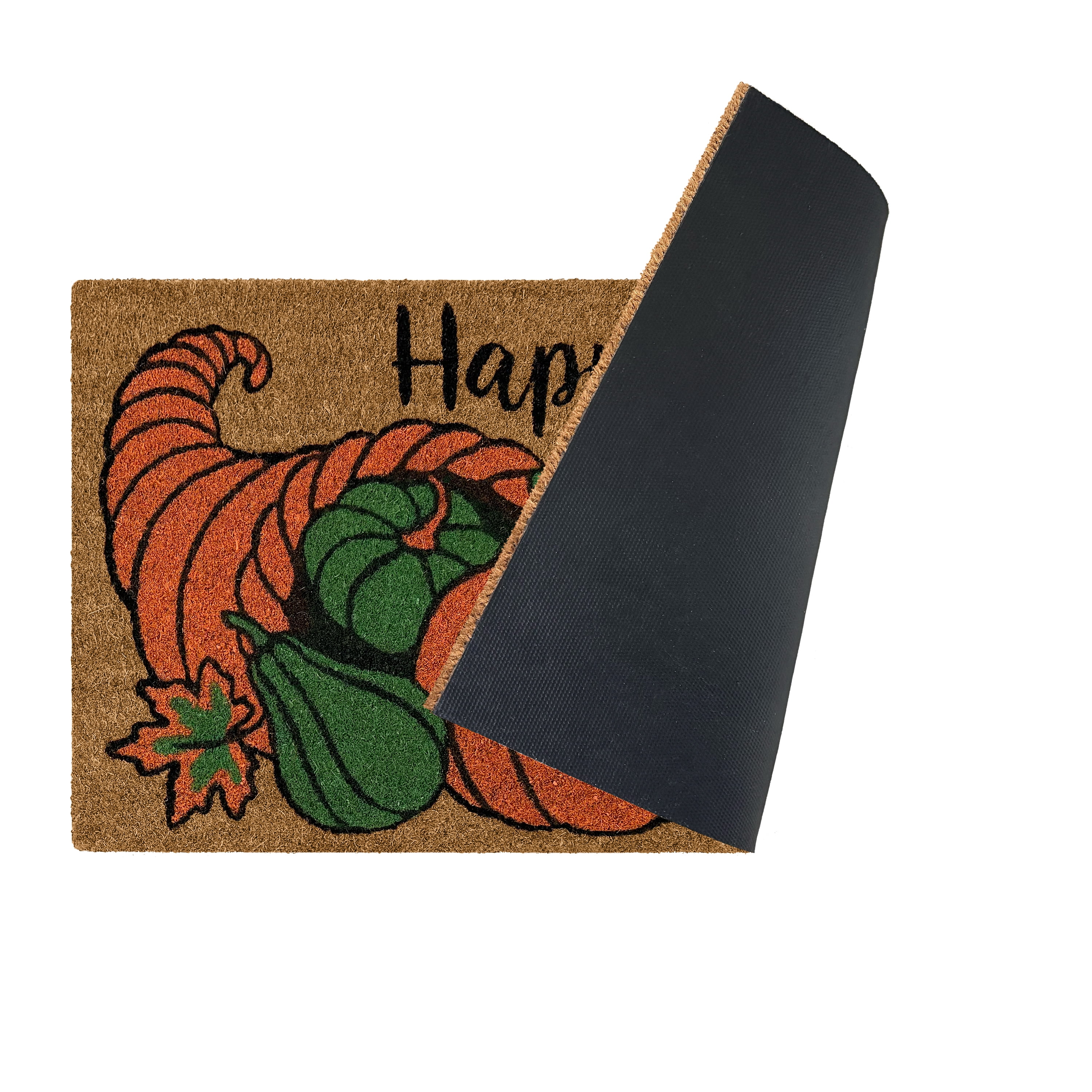 Achim Printed Coir Holiday Doormat 18" x 30" - Fall Gnome