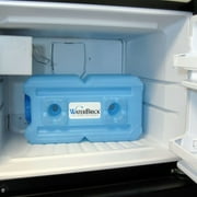 WaterBrick Stackable 3.5 Gallon Blue Water & Food Storage Container - 6 Pack