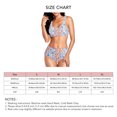 thumbnail image 4 of Traje De Baño Para Mujer, Estilo étnico, Traje De Baño Dividido, Transpirable, Lavado A Máquina, Cómodo Para Fiestas En La Piscina Para Actividades Acuáticas ANGGREK No, 4 of 5