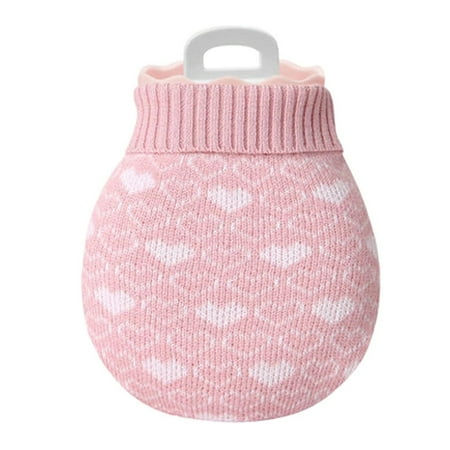 

WarmthandFish Mini Silicone Hot Water Bottle With Knit Cover Small (249Ml)
