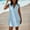Light Blue, variant on Trendy SMihono Womens Sleeveless Swimsuit Coverup V Neck Bathing Suit Cover Ups Summer Swimwear Bikini Beach Cover Up Dress Black M