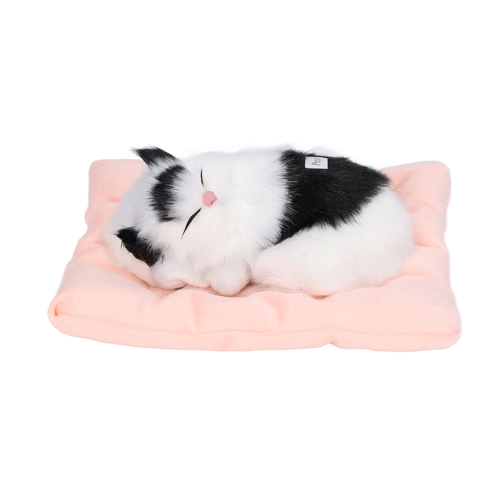 Fake Cats Sleeping Kitten Doll Toy Simulation Sleeping Cat On Pad