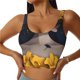 thumbnail image 1 of Balery Elegant Lady With Hat Sujetadores deportivos con espalda cruzada para mujer, acolchados, sin costuras, de alto impacto, ideales para yoga, gimnasio, entrenamiento y fitness.-XX-Large, 1 of 8