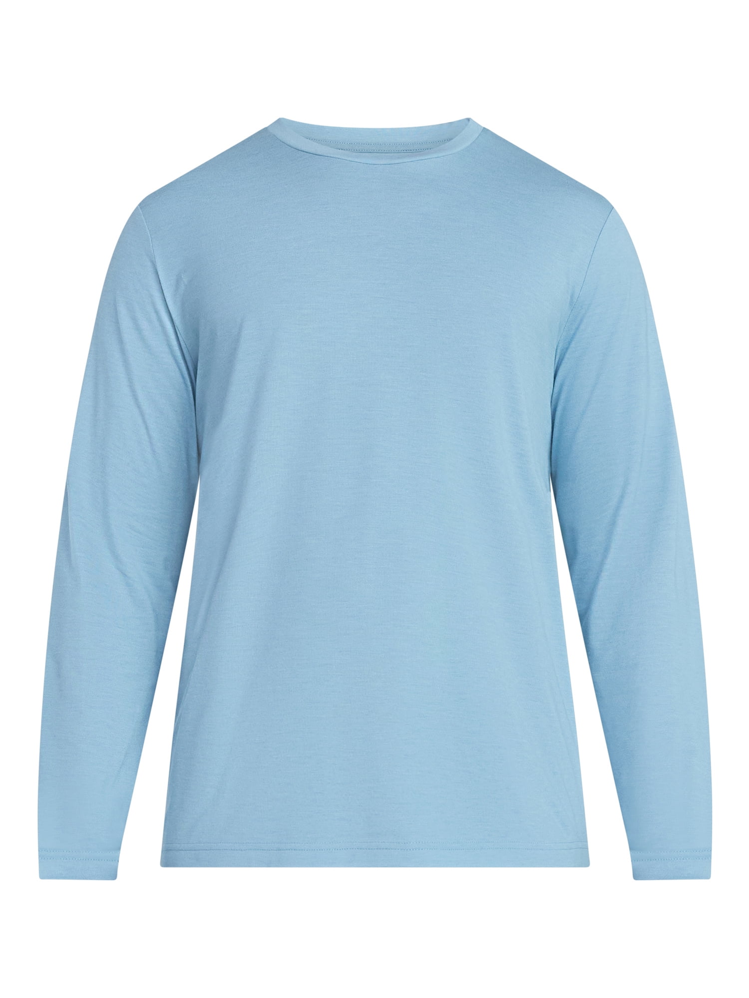 Athletic Works Men's and Big & Tall Men's Tri-Blend Tee with Long Sleeves, Sizes XS-4XLT