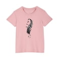 thumbnail image 1 of RXIRUCGD 2025 Vêtements d'Été pour Enfants T-shirt Imprimé Mode Mignon Col Rond Manches Courtes, 1 of 5