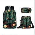 thumbnail image 1 of Primary And Secondary School Students Animation Backpack, Youth Schoolbag Three-piece Set-SinKeeU, 1 of 4