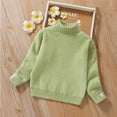 thumbnail image 1 of Qertyioot Automne et Hiver Moyenne et Grande Garçons Filles Col Rond Pull Sweater, 1 of 3