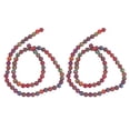 thumbnail image 1 of Shisuyan 2 Brins Perles de Malachite DIY Rondes Perles Colorées Accessoires de Bijoux, 1 of 8