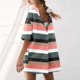 thumbnail image 2 of YDLCAFD Women Gradient Print Short Sleeve Jumpsuit Short Loose Backless Jumpsuits Rompers L, 2 of 7