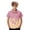 Light Pink, variant on CPNG Boys Summer Shirt Comfortable Fashion Funny Ice Cream Print Short Sleeve Loose Lapel Buttoned Shirts(Green,11-12 Years)