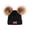Black, variant on Yoyauz Kids winter beanie knitting warm cold weather beanie boy girl hat