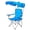 1 Set, variant on Porfeet 1 Set Kids Foldable Table and Chairs, Toddlers Activity Table, Portable Picnic Table, 1 Folding Table and 2 Chairs for Indoor Outdoor Use,Light Pink