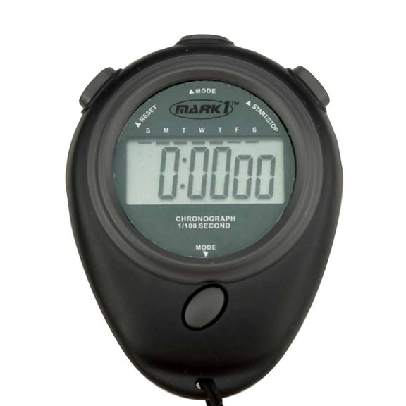 24 hour electronic stopwatch/watch combination