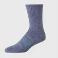 thumbnail image 3 of Hanes Premium Men's 3pk Absolute Active Crew Socks -Blue/Gray 6-12, 3 of 6