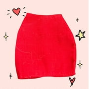 Lol Surprise doll OMG Bartz Doll Genuine Clothing Red Skirt Short Mini