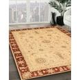 thumbnail image 2 of Ahgly Company Indoor Rectangle Abstract Chrome Gold Yellow Oriental Area Rugs, 7' x 10', 2 of 6