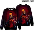 thumbnail image 1 of Jersey de cuello redondo con estampado 3D de puertas Roblox para adultos y niños, Jersey holgado informal de dibujos animados, figura de Escape de la puerta, 1 of 4