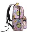 thumbnail image 4 of KLL Cute Donuts Print Casual Backpack for Men Women,Travel Casual Backpack Outdoor Activities Bag Daypack for Travel Hiking Shopping Daily, 4 of 5