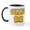 White/Black Inside, variant on CafePress - Nacho Toast Mug - 11 oz Ceramic Mug - Novelty Coffee Tea Cup