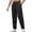 Black, variant on Men's Casual Pants For Sports Daily Wear And Settings Lightweight Wide Leg Design Ideal For Summer And Autumn Style In Everyday Living Black L