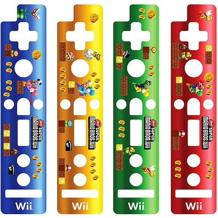 Remote Skin, 4pk - Super Mario Bros. (Wii)