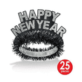 thumbnail image 4 of 15.25" Vibrant Unique Happy New Year Silver Glow Assortments for 50, 4 of 5